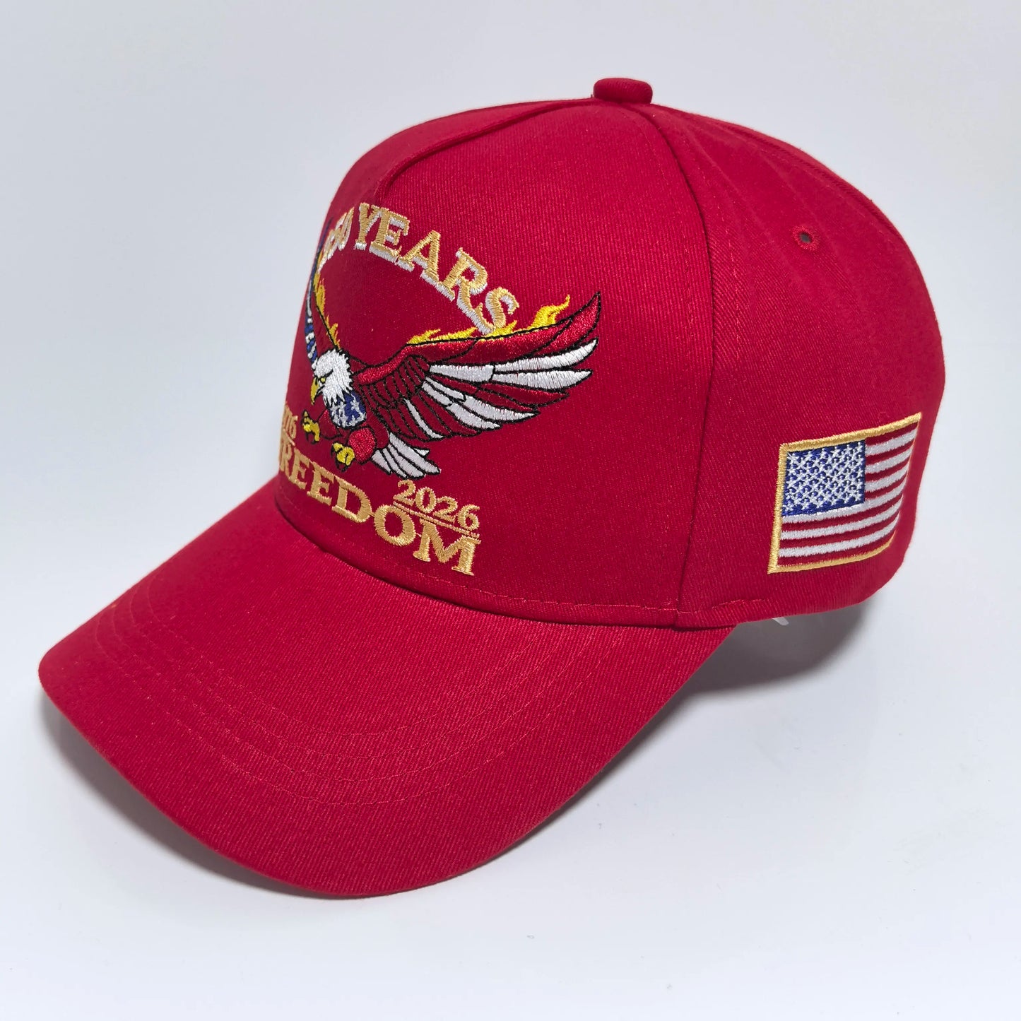 One USA 250th Anniversary Embroidered Baseball Cap Suitable for both men and women An ideal choice for personal use or as a gift