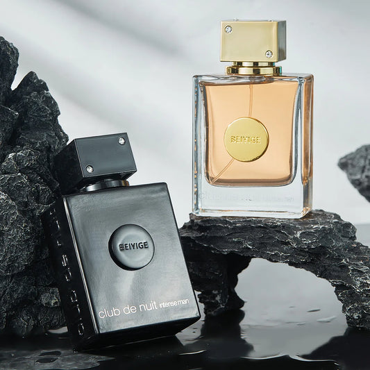 Club De Nuit Urban Men Fragrance, Dark Glass Bottle Oriental Spicy Aroma, Long Lasting Scent For Party Business Daily Wear