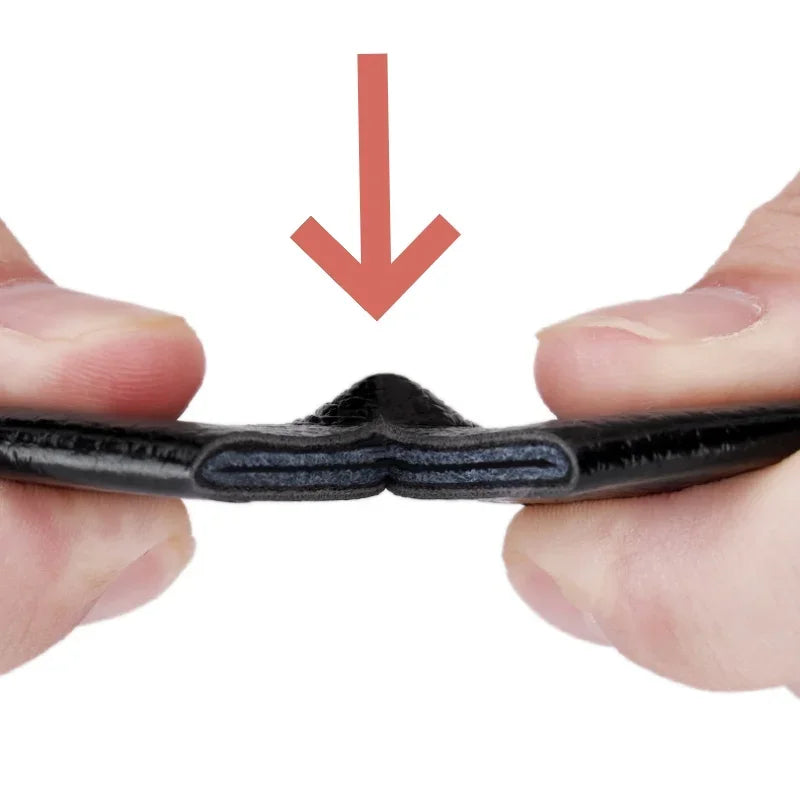 OYIFAN Automatic Ratchet Belt for Men - Genuine Leather Strap with Alloy Buckle, Durable for Daily Wear