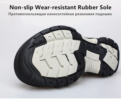 Big Size Summer Outdoor Couple Sandals Breathable Men Hiking Shoes Water Beach Men's Sandals Camping Climbing Aqua Men Sneakers