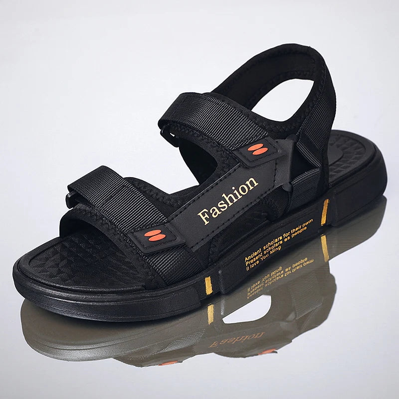 Men Sandals Summer Leisure Beach Holiday Sandals Men Shoes New Outdoor Sneakers Male Retro Comfortable Casual Sandals Men