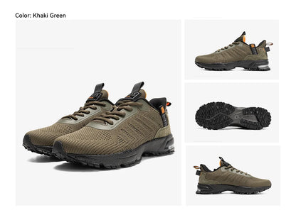 Baasploa Men Running Shoes Lightweight Breathable Jogging Sport Shoes Male Lace-up Fashion Comfort Casual Sneakers Non-slip