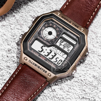 Casio watch Explosion watch men set luxury LED military digital watch sport relogio masculino AE-1200WHL-5A