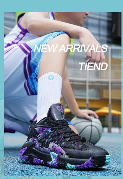New Men Fashion Sports Shoes Basketball  Anti slip Breath Shoes Training comfort Athletic Sneakers Outdoor Walking Shoes Zapatos