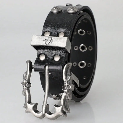 Retro Men's Belt Bohemian Style - Fashion Personalized Belt For Men Women Punk Rock Y2K Belts - For Jeans, Dresses & Casual Wear