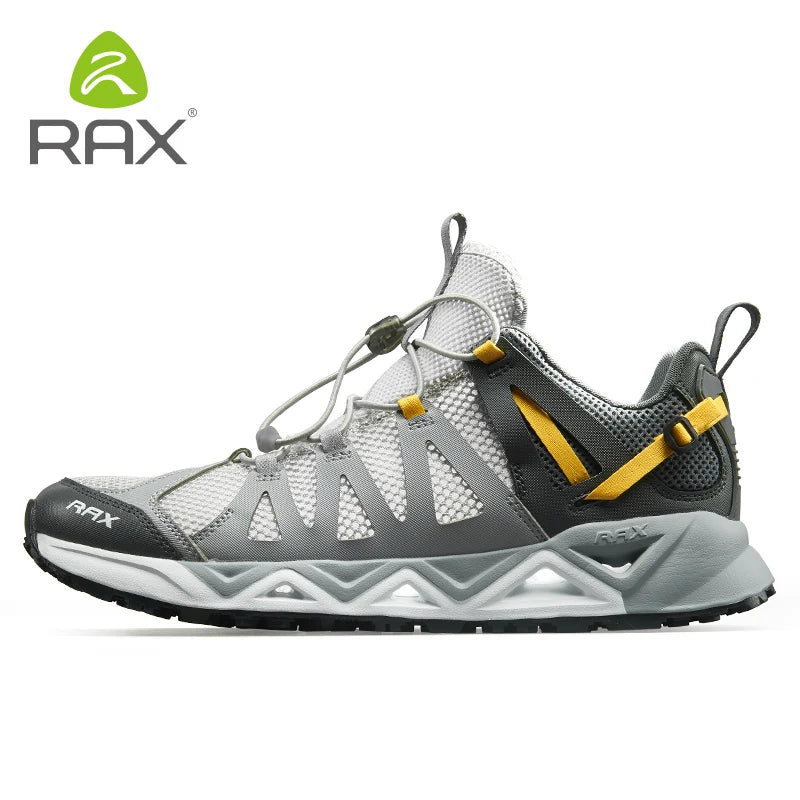 Rax Men's Aqua Upstreams Shoes Quick-drying Breathble Fishing Shoes Women Hole PU Insole Anti-slip Water Shoes