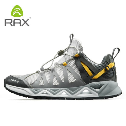 Rax Men's Aqua Upstreams Shoes Quick-drying Breathble Fishing Shoes Women Hole PU Insole Anti-slip Water Shoes