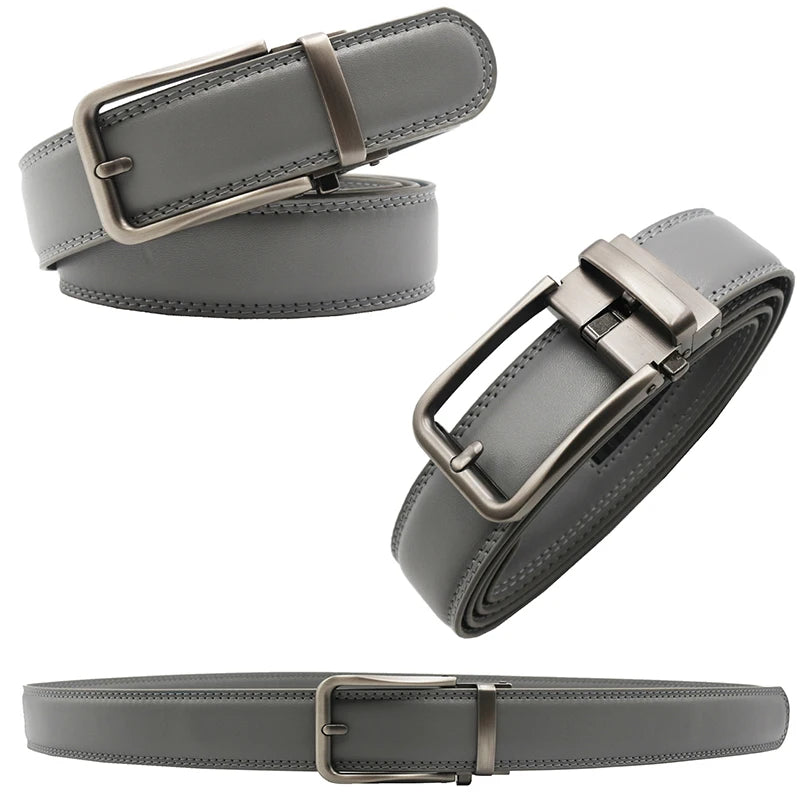 Women man Genuine Leather Belt For Female Strap Casual All-match Ladies Adjustable Belts Designer Automatic man belt buckle