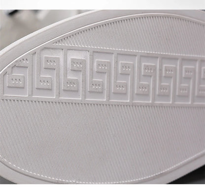 Spring Autumn Flat /5cm Elevator Shoes Men Casual Genuine Leather Sneakers Leisure Height Increase Breathable Men Loafers Trendy