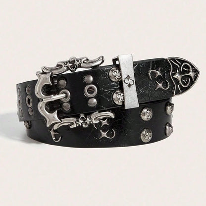 Retro Men's Belt Bohemian Style - Fashion Personalized Belt For Men Women Punk Rock Y2K Belts - For Jeans, Dresses & Casual Wear