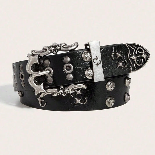Retro Men's Belt Bohemian Style - Fashion Personalized Belt For Men Women Punk Rock Y2K Belts - For Jeans, Dresses & Casual Wear