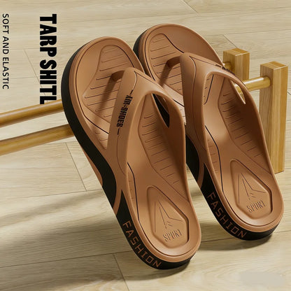 Summer Men's Flip-flops Sports Outdoor Fashion&trend Comfortable Beach Sandals Men Casual Shoes House Flip Flops Home Shoes