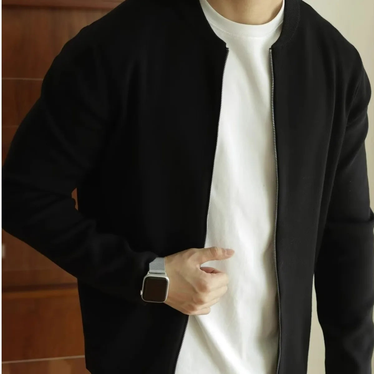 Luxury Sweater Coat Casual Sweater Man Clothes Cardigan Men Mens Clothing Sweatshirts for Men Men's Jackets Knit Zip-up Knitwear