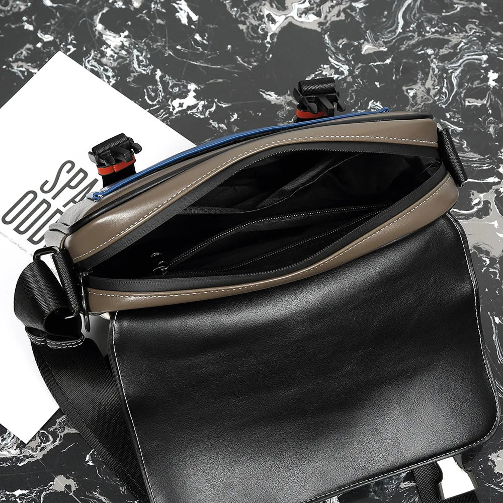 2026 New Designer Crossbody Bag for Men Bags Leather Casual Man Messenger Bag Male Bag Sling Pack Shoulder Bag Luxury Brand
