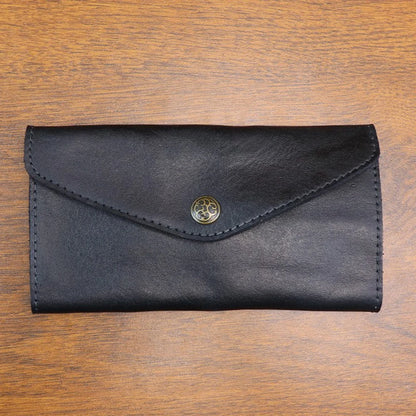Genuine Leather Retro Men Handmade Wallet Handbag High Quality Phone Pocket Simple Card Bag Big Capacity Male Purses