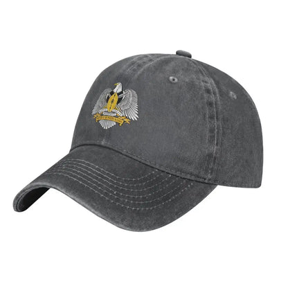 Men Baseball Cap South Sudan Emblem Charcoal Washed Denim Classic Vintage Cotton Dad Trucker Hat Unisex Adult