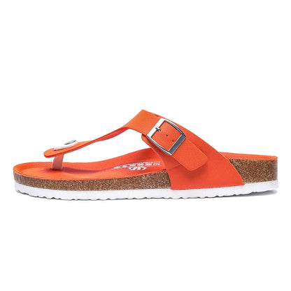 Brand Men Casual Flip Flops Slippers Men Outdoor Flats Slipprs Luxury Men Leather Summer Beach Vacation Casual Slippers Shoes