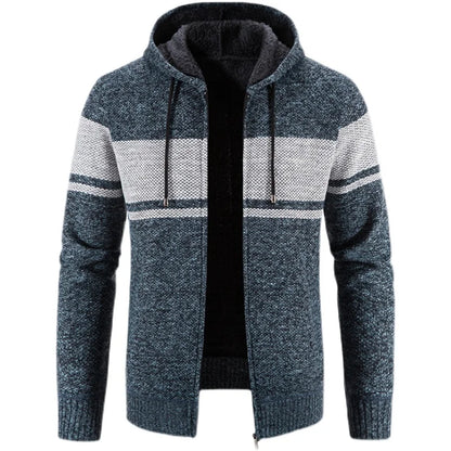 LEGIBLE 2025 Men's Sweaters Autumn Winter Wool Zipper Cardigan Sweaters Man Casual Knitwear Sweatercoat Male