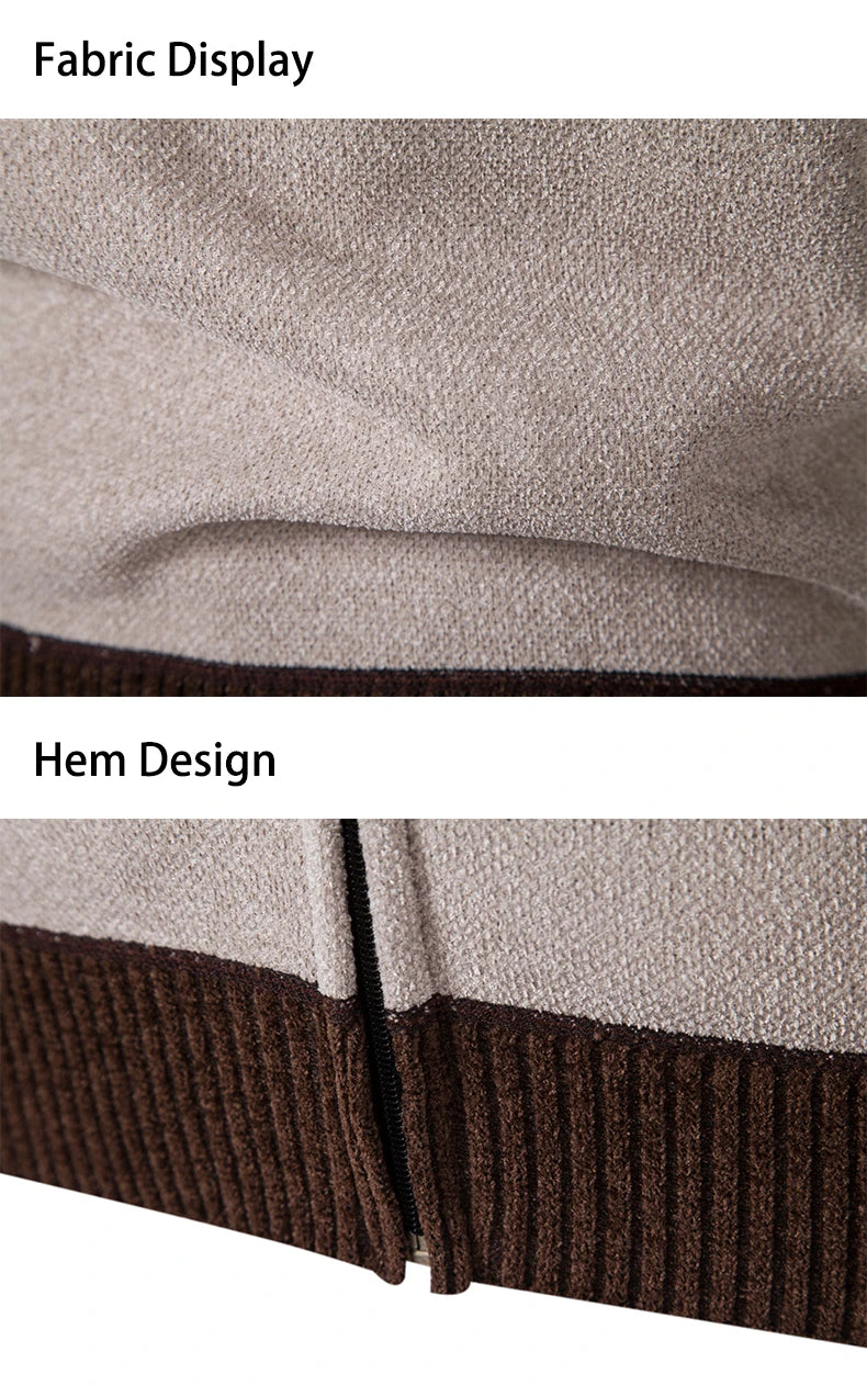 Vintage Men Knitted Sweaters Cadigan Men's Casual Fashion Button Up Cardigans Jackets Autumn Winter Jumper Coat