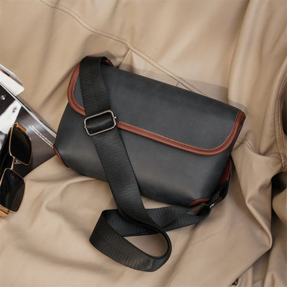 Casual Fashion Crossbody Bag Men Flap Shoulder Bag Vintage Design Shoulder Messenger Bags Unisex Mobile Phone Sling Handbags