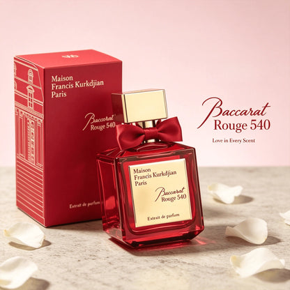 Maison Francis Kurkdjian Baccarat Rouge 540 Extrait De Parfum 70ml 2.4Fl.Oz Unisex Amber Floral Fragrance