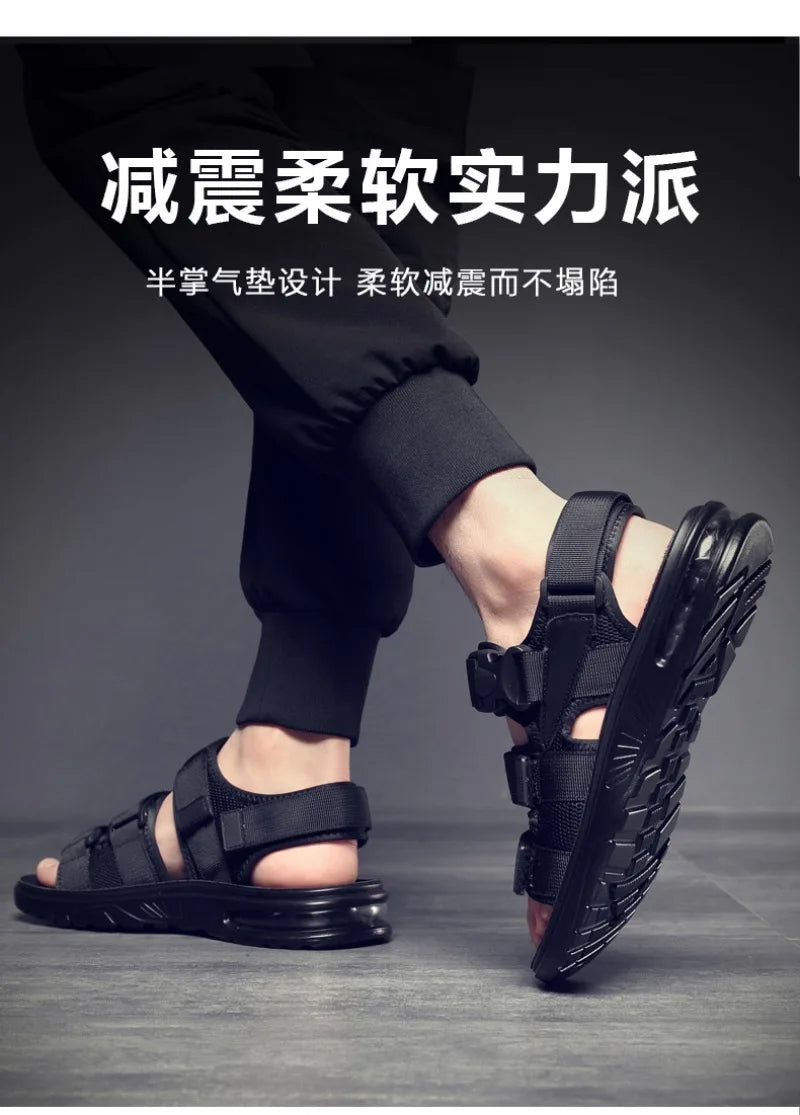 High Quality Men's Sandals Designer Platform Sandals for Men Fashion Outdoor Casual Sports Sandals 2025 Summer Beach Sandalias