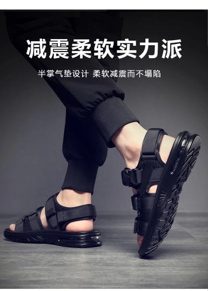 High Quality Men's Sandals Designer Platform Sandals for Men Fashion Outdoor Casual Sports Sandals 2025 Summer Beach Sandalias