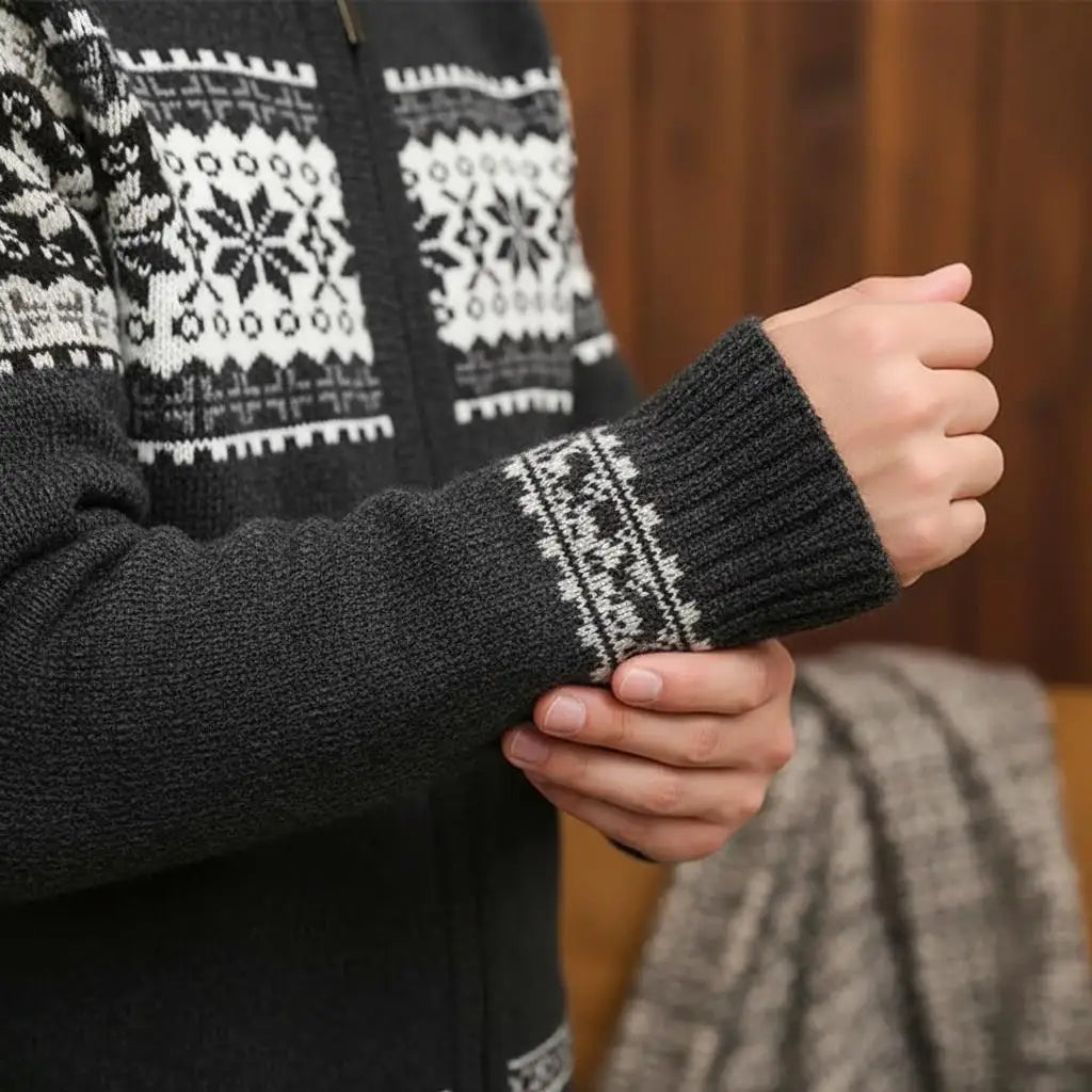 White Vintage Cardigan Knitted Autumn Knitted Men Sweater Clothing Coats Jackets Man Flower Sweater Men 2024 Black Blue