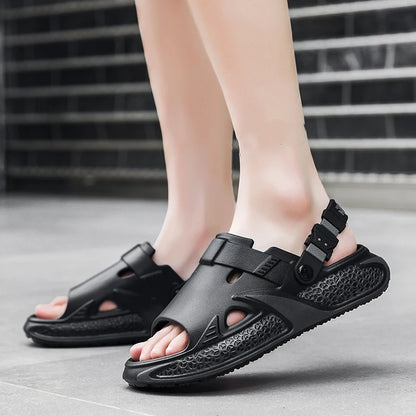 Summer Men's Slippers Beach Clogs Outdoor Sandals Soft EVA Slides New Design Men Casual Garden Shoes Male Street Slippers