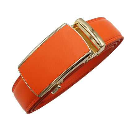 Women man Genuine Leather Belt For Female Strap Casual All-match Ladies Adjustable Belts Designer Automatic man belt buckle