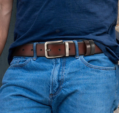 Men Leather Belt Automatic Buckle Pin Buckle High Quality Male Genuine Leather Strap Luxury Jeans for Men Men Accessori