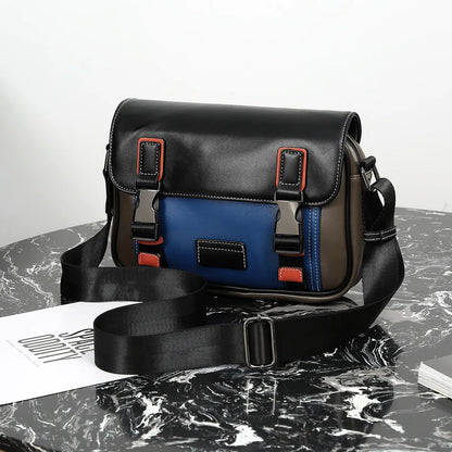 2026 New Designer Crossbody Bag for Men Bags Leather Casual Man Messenger Bag Male Bag Sling Pack Shoulder Bag Luxury Brand