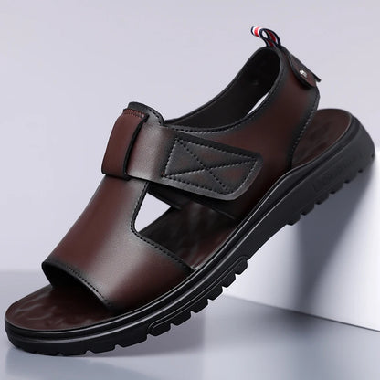Men's Summer Fashion Sandals Trendy Beach Shoes Thick Bottom Soft Bottom Outdoor Slippers Comfortable Footwear for Men-6189