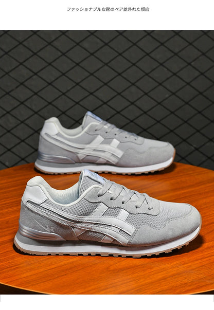 Double Star Training Walking Shoes, Breathable Mesh Sports Shoes, Versatile Fashion Trendy Men's Shoes