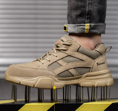 Insulation 10KV Safety Shoes Men Anti-smash Breathable Electrician Welding Work Boots  Puncture-Proof Male Footwear