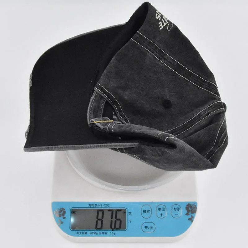 Men Women 1985 Embroidery Baseball Caps Vintage Washed Cotton Outdoor Sun Hats Unisex Streetwear Hip Hop Hats Adjustable