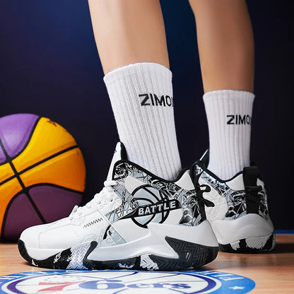 New Men Basketball Shoes Outdoor Sports Running Shoes Sneakers Men Non-slip Training Gym Shoes Big Size 47 48