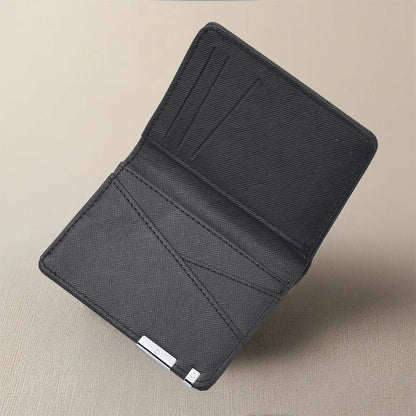 Men's Mini Multi-Functional Wallet Personalized Dragon Pattern PU Leather Credit Card Storage Wallet