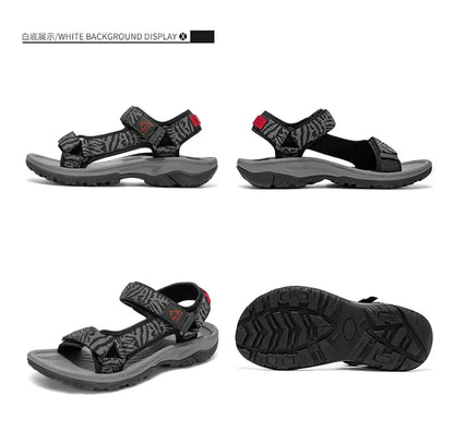 2026 New  Men's Hiking Sport Sandals Lightweight Leisure Beach Shoes Summer Open-Toe Breathable Travel Walking Sandials