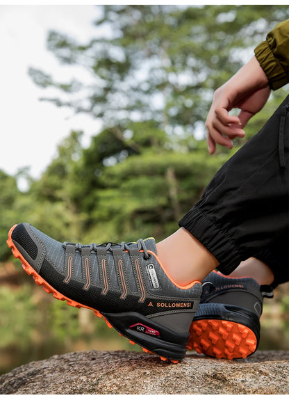 Men's Hiking Shoes Waterproof Non-slip All-terrain Sports Shoes Hiking Camping Hunting Tactical Training Shoes Cycling Shoes