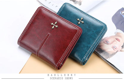 New Mini Women Wallets Slim Women Fashion Small Wallets Zipper PU Leather Quality Female Purse Card Holder Wallet