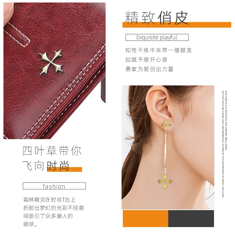 New Mini Women Wallets Slim Women Fashion Small Wallets Zipper PU Leather Quality Female Purse Card Holder Wallet