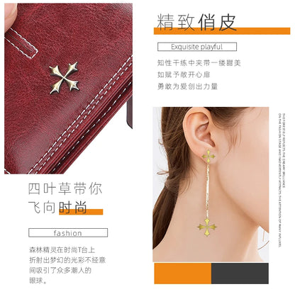 New Mini Women Wallets Slim Women Fashion Small Wallets Zipper PU Leather Quality Female Purse Card Holder Wallet