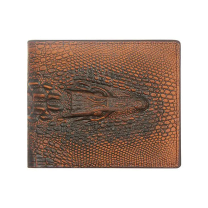 Men's Wallets Luxury Alligator Pattern Men Money Bag Safe Clutch Bag Business Style Male Money Purse Card Fashion Casual Holder