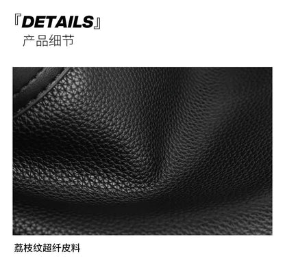 New Fashion Men's Crossbody Bag Large Capacity Crossbody Bags Men Women High Quality Leather Shoulder Bag Men Sports Cycling Bag