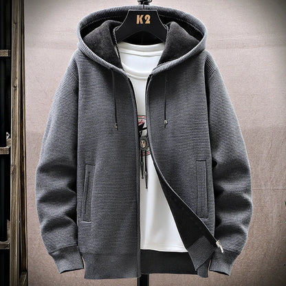 LEGIBLE 2025 Men's Sweaters Autumn Winter Wool Zipper Cardigan Sweaters Man Casual Knitwear Sweatercoat Male