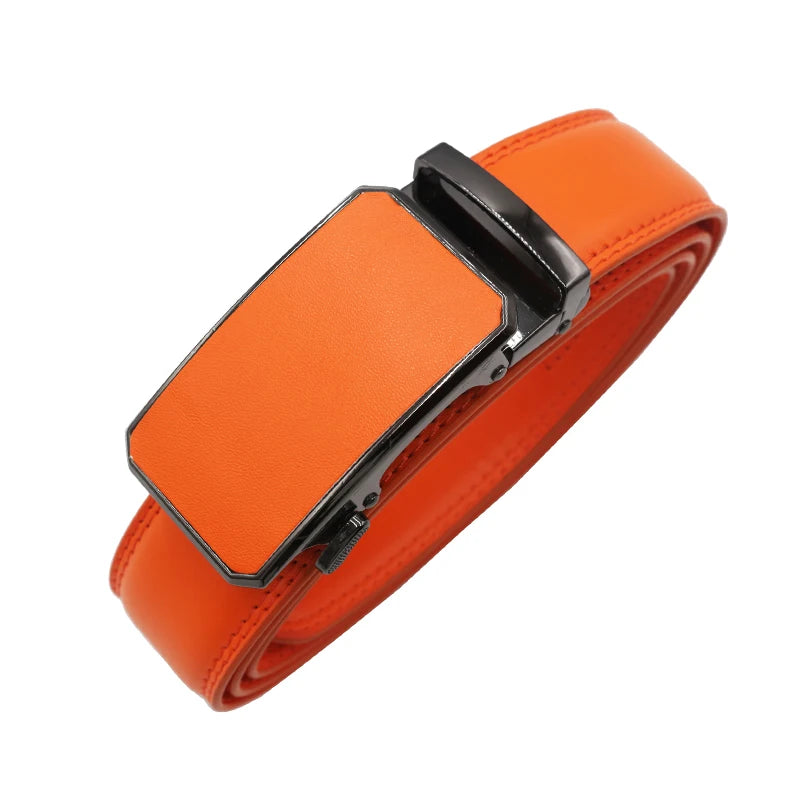 Women man Genuine Leather Belt For Female Strap Casual All-match Ladies Adjustable Belts Designer Automatic man belt buckle