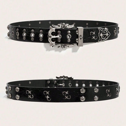 Retro Men's Belt Bohemian Style - Fashion Personalized Belt For Men Women Punk Rock Y2K Belts - For Jeans, Dresses & Casual Wear