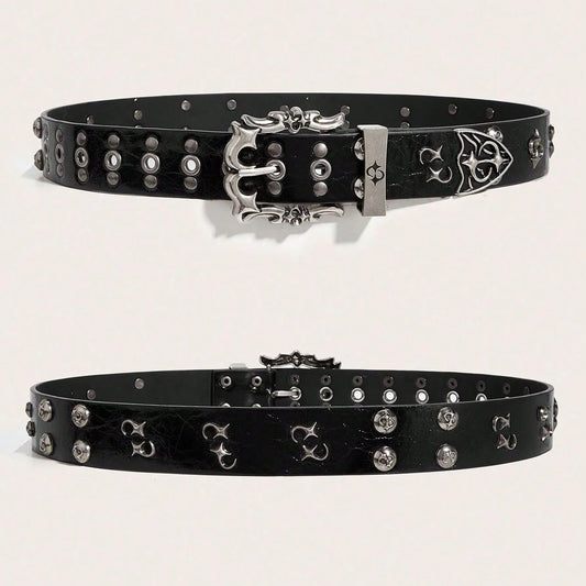 Retro Men's Belt Bohemian Style - Fashion Personalized Belt For Men Women Punk Rock Y2K Belts - For Jeans, Dresses & Casual Wear