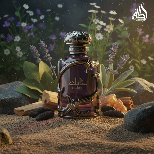 Habik – Spicy, Aromatic, Woody, Musky – Eau de Parfum Spray Long-Lasting Fragrance for Men, 3.4 Ounce / 100 ml